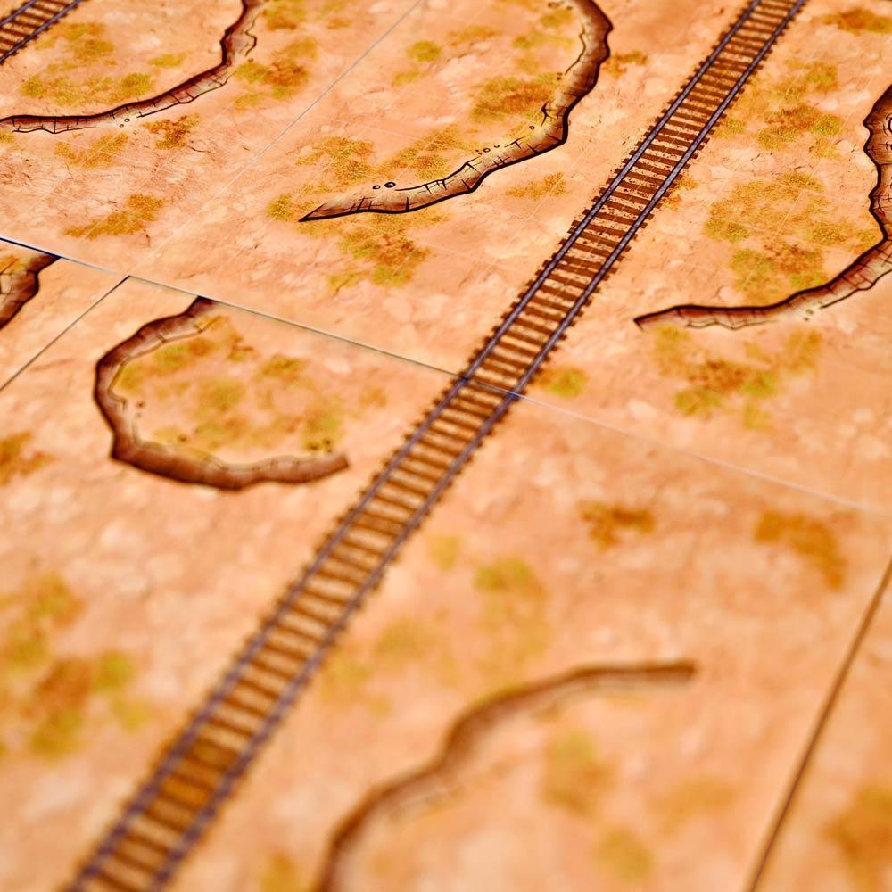 Modular Western Desert And Mine Tiles - Out of Play