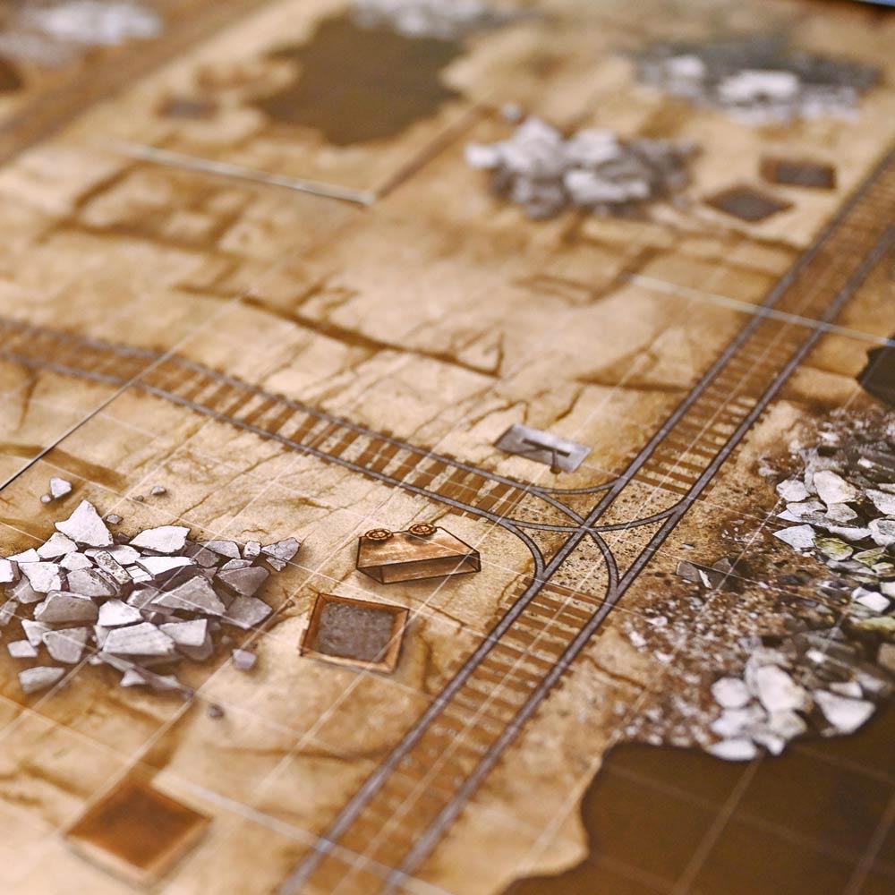 Modular Western Desert And Mine Tiles - Out of Play