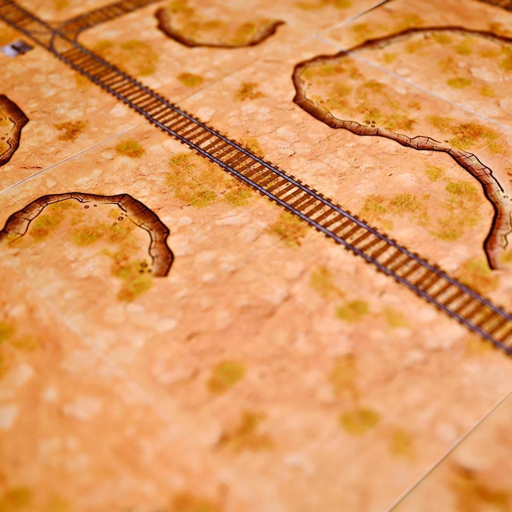 Modular Western Desert And Mine Tiles - Out of Play