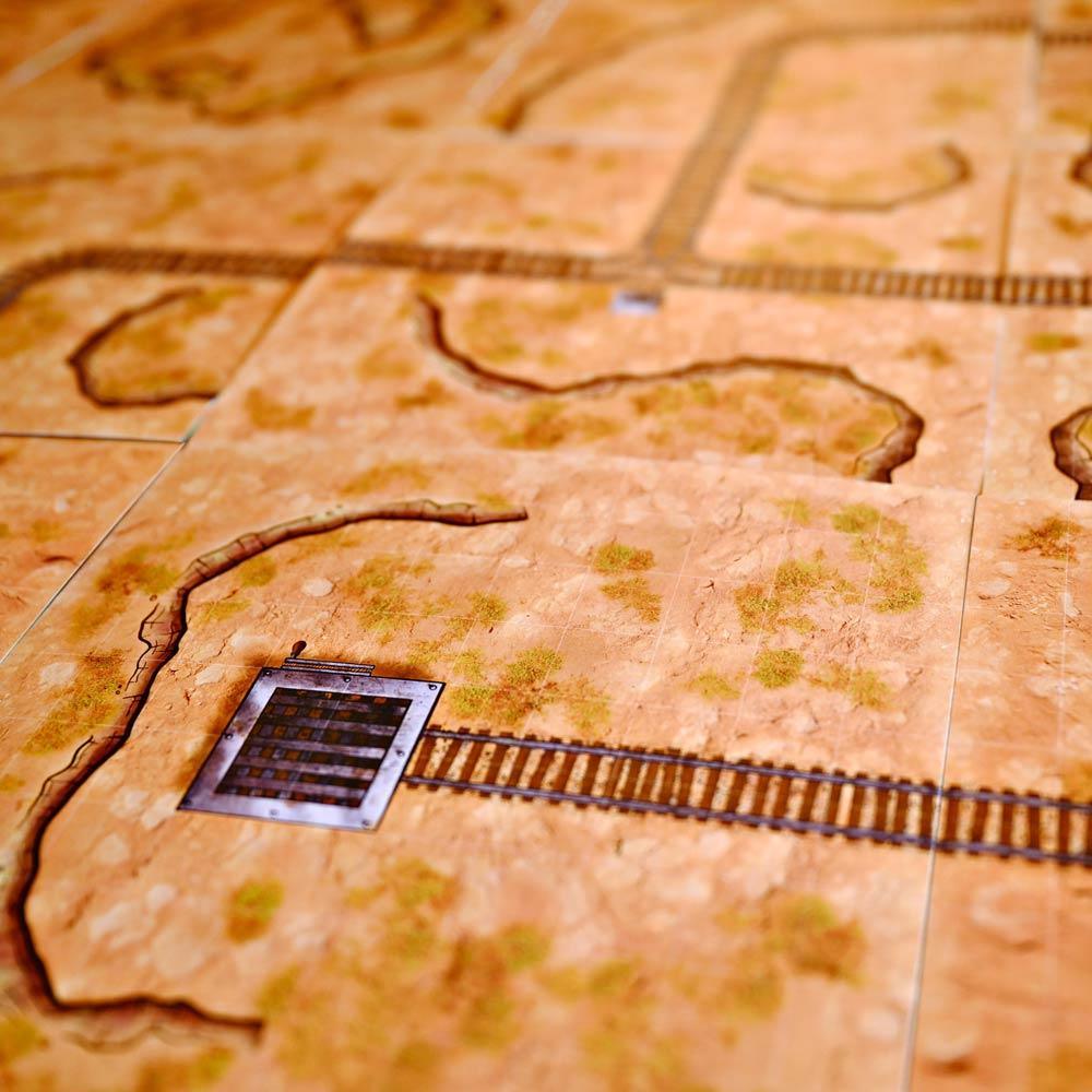 Modular Western Desert And Mine Tiles - Out of Play