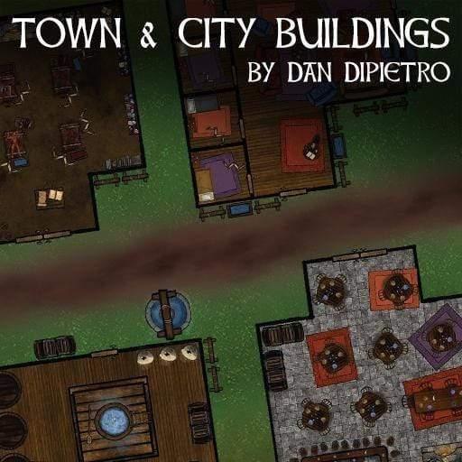 Town And City Building Tiles - Out of Play