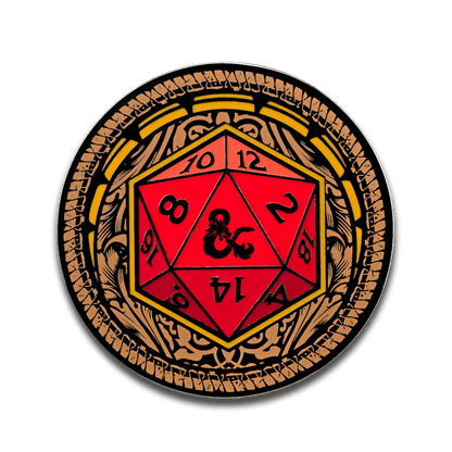 Dungeons & Dragons - D20 Pinfinity - Augmented Reality Collectible Pins