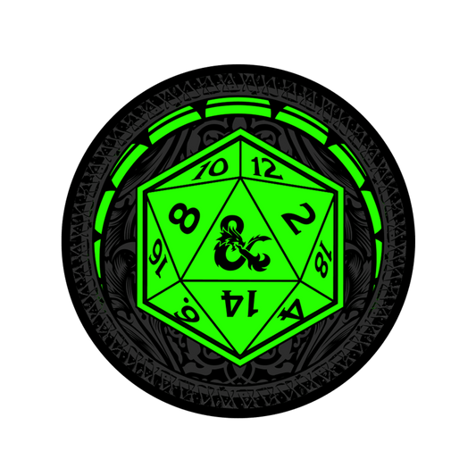 Dungeons & Dragons - D20 GLOW EDITION Pinfinity - Augmented Reality Collectible Pins