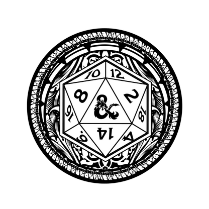 Dungeons & Dragons - D20 GLOW EDITION Pinfinity - Augmented Reality Collectible Pins