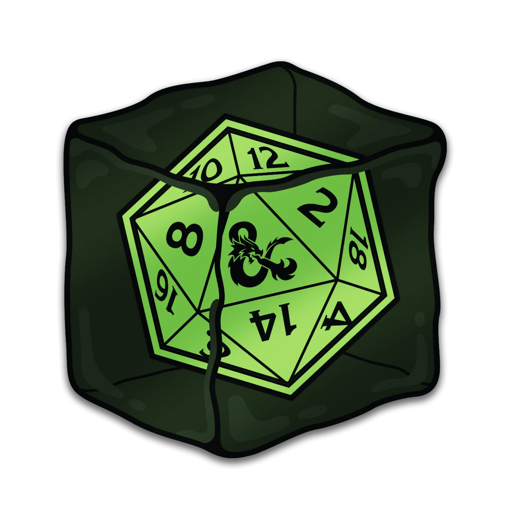 Dungeons & Dragons - Gelatinous Cube (Glow in the Dark!) - Out of Play