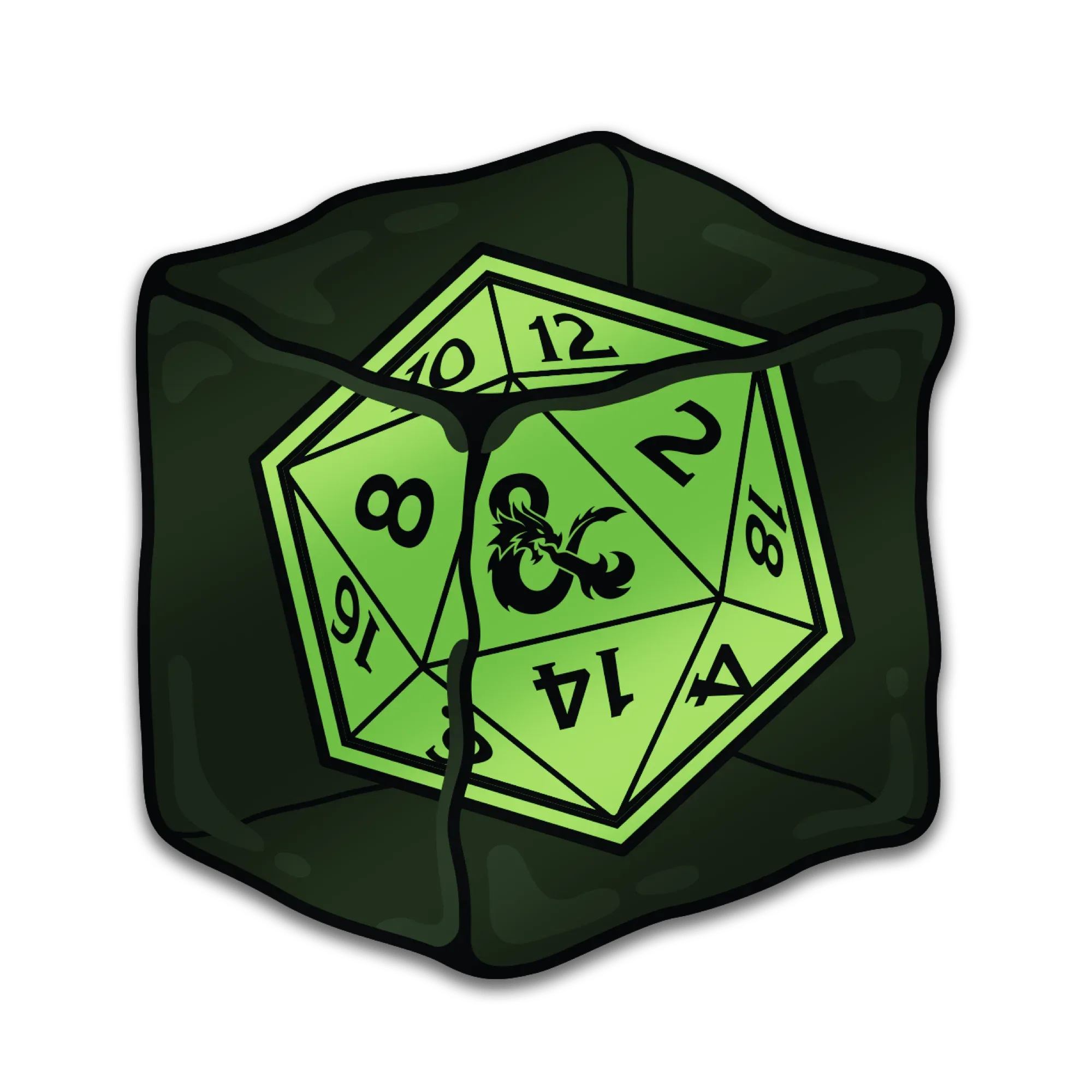 Dungeons & Dragons - Gelatinous Cube (Glow in the Dark!) - Out of Play