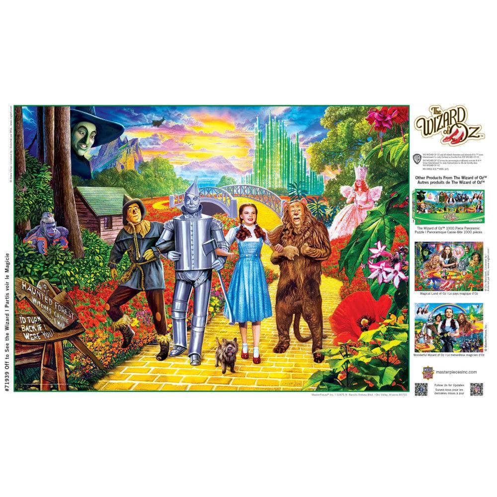 The Wizard of Oz - Off to See the Wizard 1000 Piece Jigsaw Puzzle - Out of Play