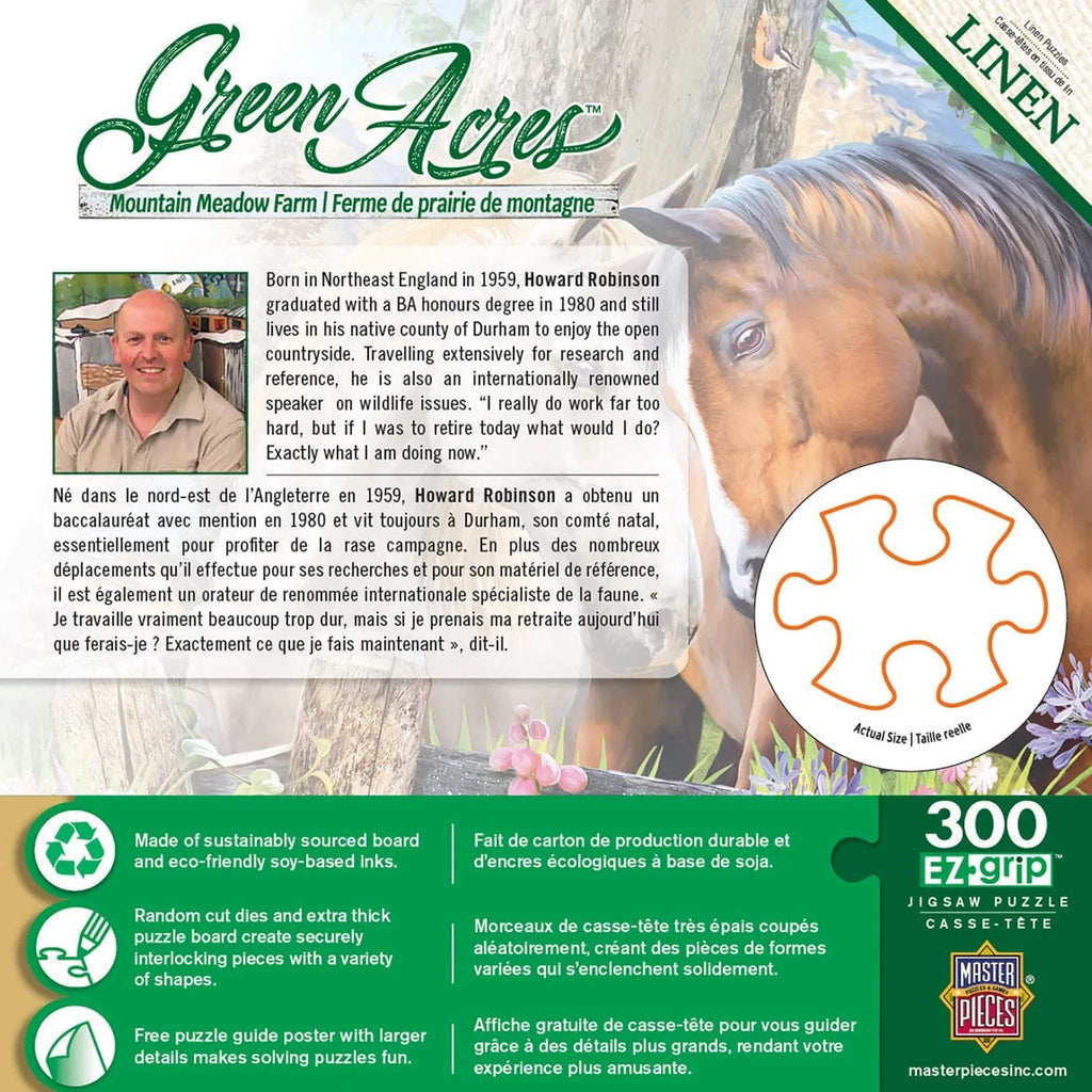 Green Acres - Mountain Meadow Farm 300 Piece EZ Grip Jigsaw Puzzle - Out of Play