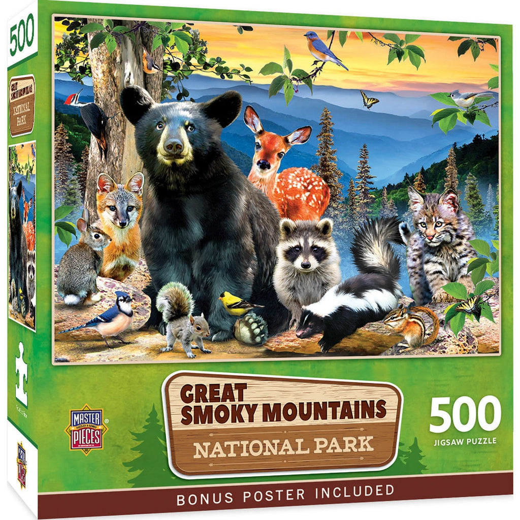 Great Smoky Mountains National Park 500 Piece Jigsaw Puzzle - Out of Play