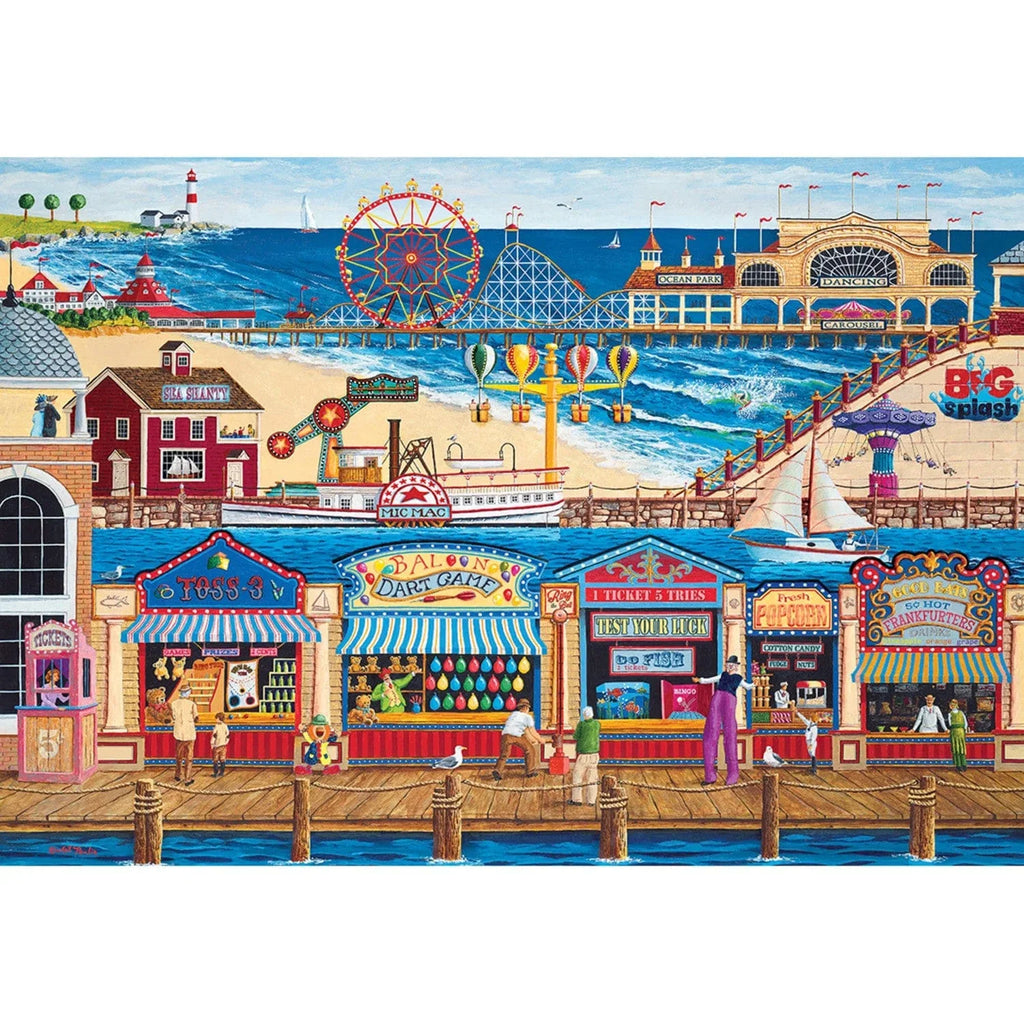 Signature Collection - Ocean Park 2000 Piece Jigsaw Puzzle - Out of Play