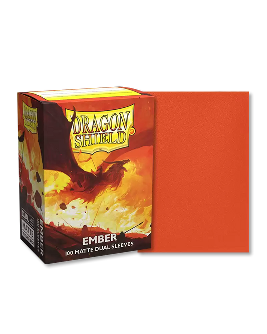 Dragon Shield Matte Sleeve - Ember 100ct PunkOuter Games