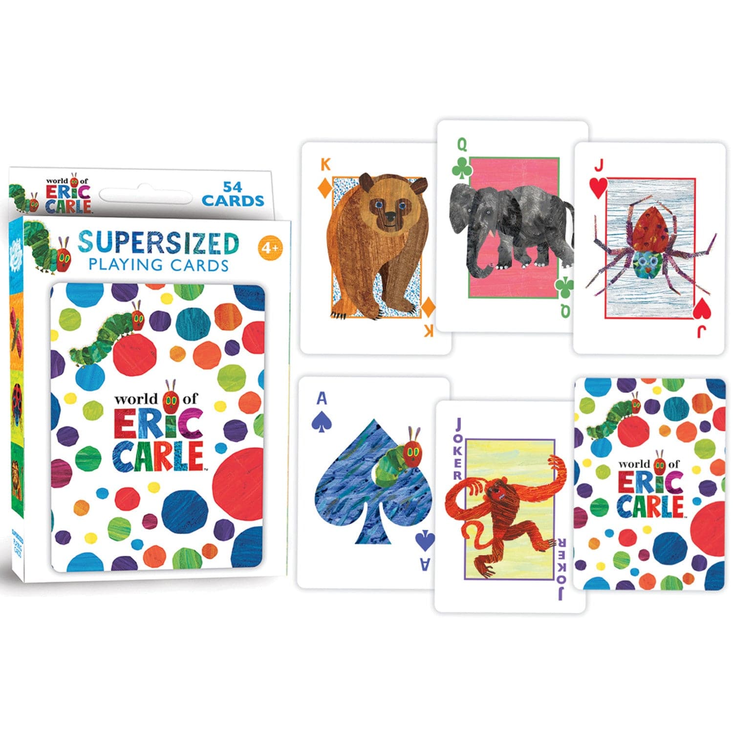 World of Eric Carle Jumbo Travel Playing Cards - Out of Play