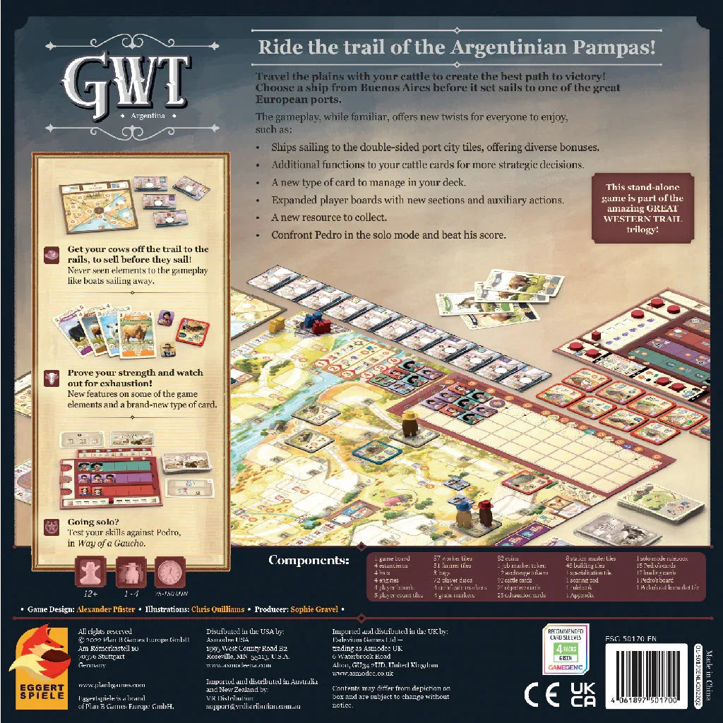 Great Western Trail: Argentina - Out of Play