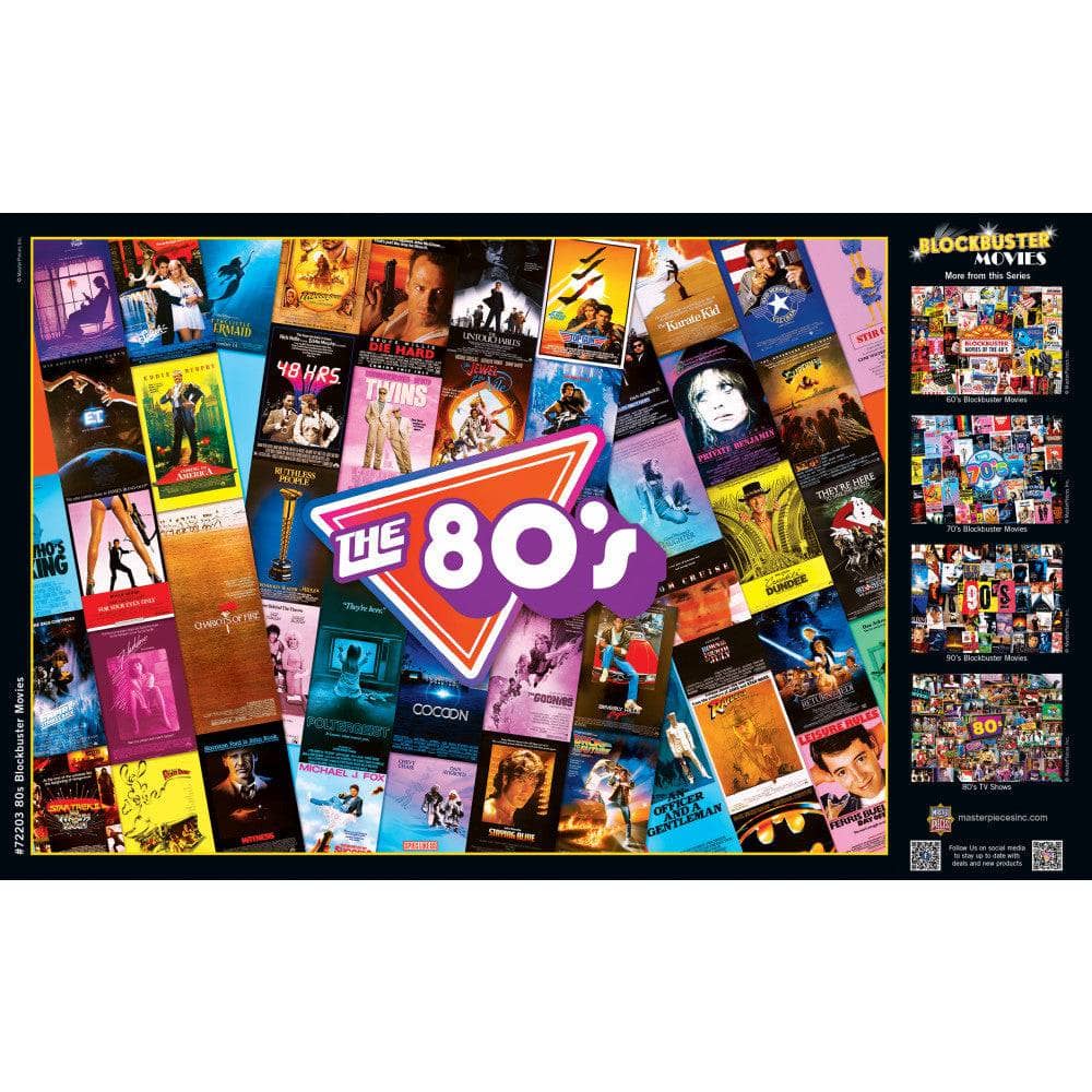 80's Blockbusters 1000 Piece Jigsaw Puzzle - Out of Play