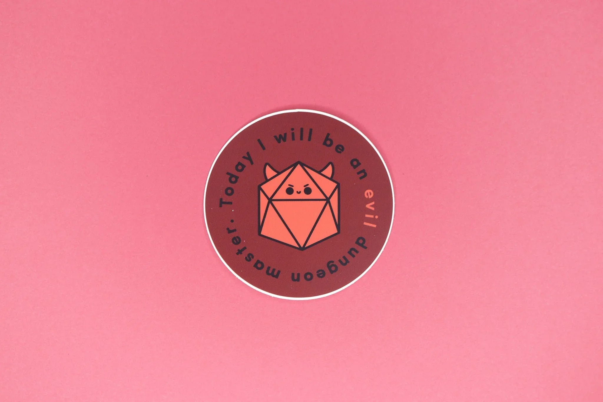 Good and Evil DM Sticker - Out of Play