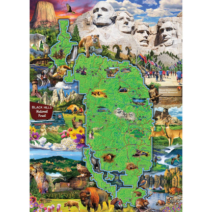 Black Hills National Forest 1000 Piece Jigsaw Puzzle - Out of Play