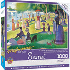 MasterPieces of Art - A Sunday on La Grande Jatte 1000 Piece Jigsaw Puzzle - Out of Play