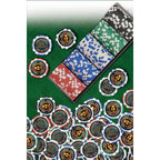 Lord of The Rings 100 Piece Poker Chips - Out of Play
