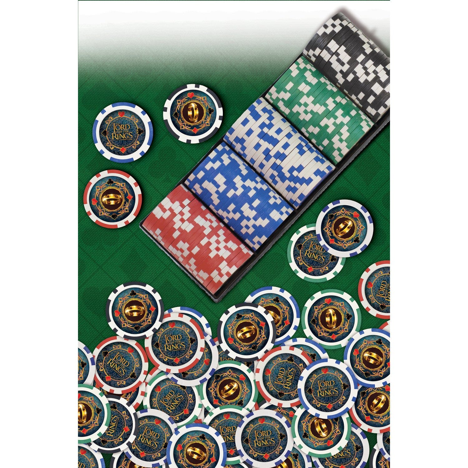 Lord of The Rings 100 Piece Poker Chips - Out of Play