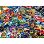 Patches of the National Parks 1000 Piece Jigsaw Puzzle - Out of Play