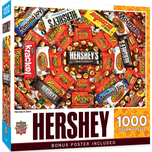 Hershey's Swirl - 1000 Piece Jigsaw Puzzle - Out of Play