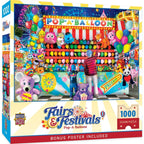 Fairs & Festivals - Pop-A-Balloon 1000 Piece Jigsaw Puzzle - Out of Play