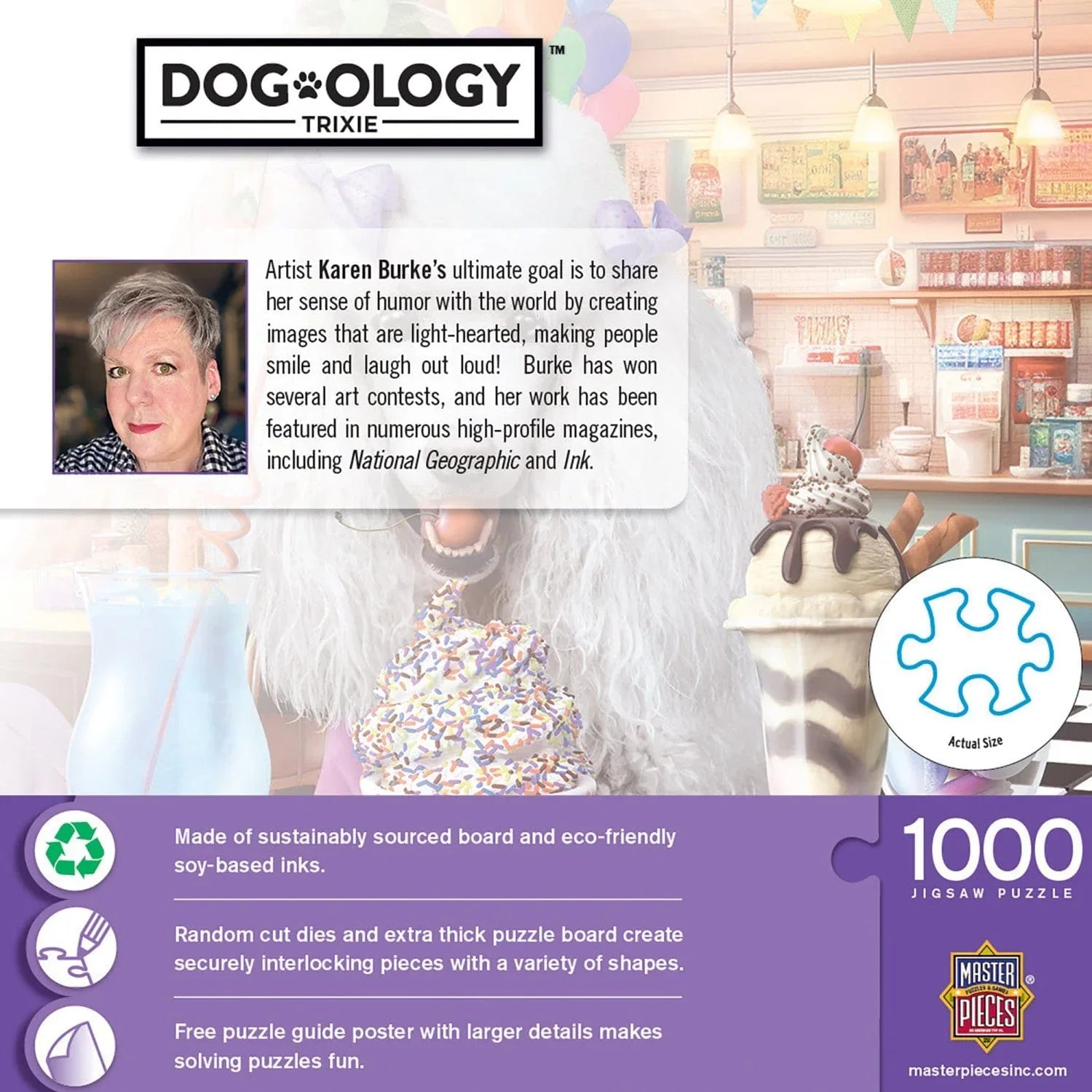 Dogology - Trixie 1000 Piece Jigsaw Puzzle - Out of Play