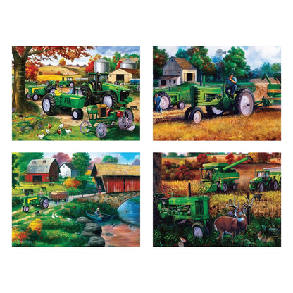 Farm & Country - 500 Piece Jigsaw Puzzles 4 Pack MasterPieces Puzzle Company INC
