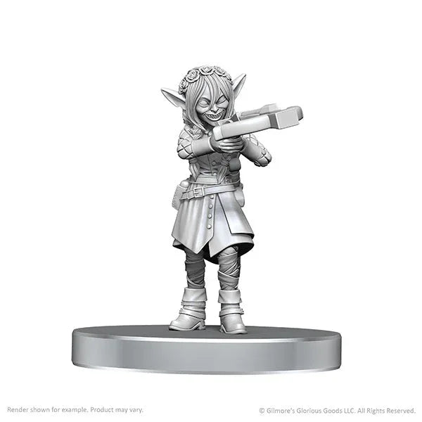 Critical Role Unpainted Miniatures: Veth Brenatto & Nott the Brave - Wave 26 - Out of Play