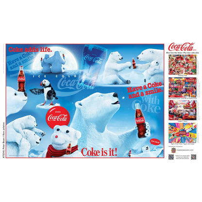 Coca-Cola Polar Bears 1000 Piece Jigsaw Puzzle - Out of Play