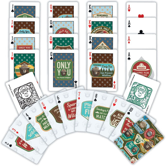 Smoky Bear Playing Cards  - 54 Card Deck MasterPieces Puzzle Company INC