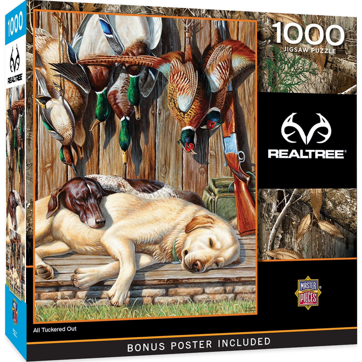 Realtree - All Tuckered Out 1000 Piece Jigsaw Puzzle - Out of Play