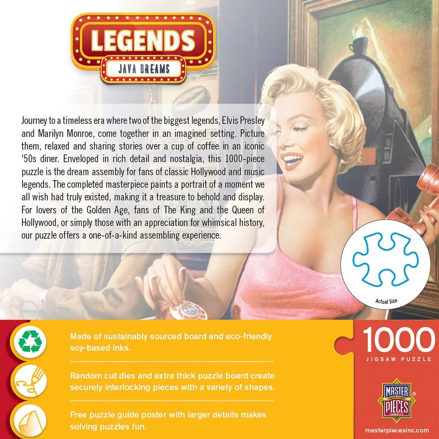 Legends - Java Dreams 1000 Piece Jigsaw Puzzle - Out of Play