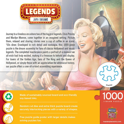 Legends - Java Dreams 1000 Piece Jigsaw Puzzle MasterPieces Puzzle Company INC