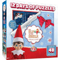 12 Days of Elf on the Shelf Jigsaw Puzzles - Advent Calendar - Out of Play