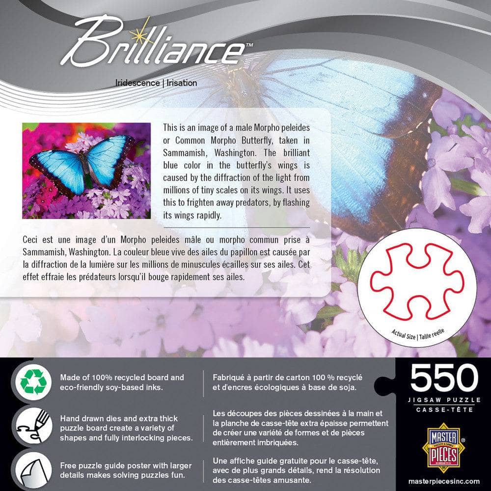 Brilliance - Iridescence 550 Piece Jigsaw Puzzle MasterPieces Puzzle Company INC