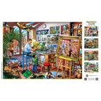 Masterpiece Gallery - Gallery on the Square 1000 Piece Jigsaw Puzzle - Out of Play
