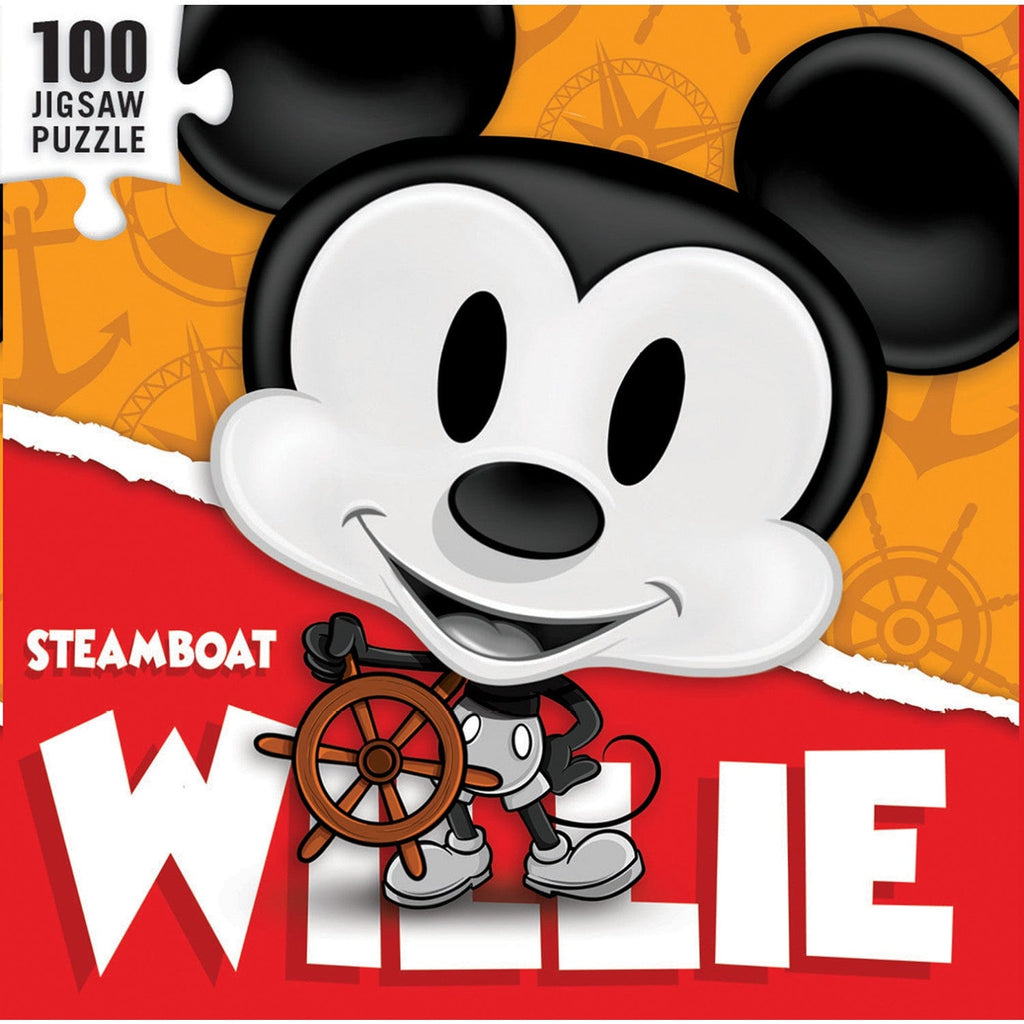 Steamboat Willie 100 Piece Jigsaw Puzzle - Out of Play