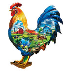 Shapes - The Rooster's Song 500 Piece Jigsaw Puzzle