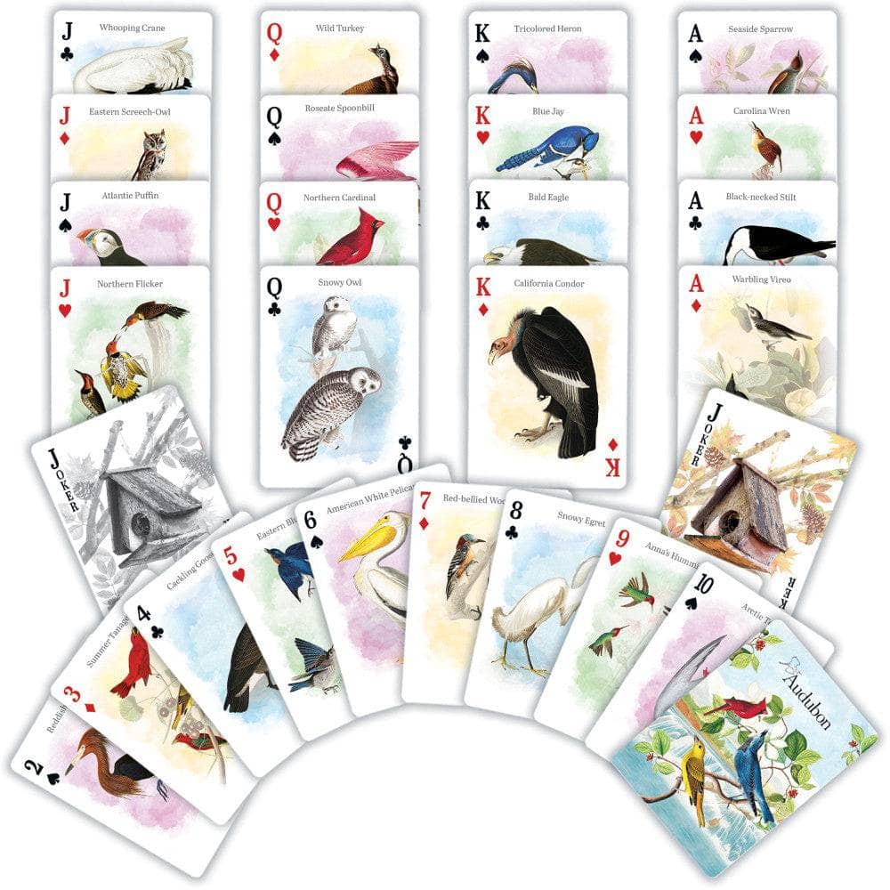 Audubon Playing Cards - 54 Card Deck - Out of Play