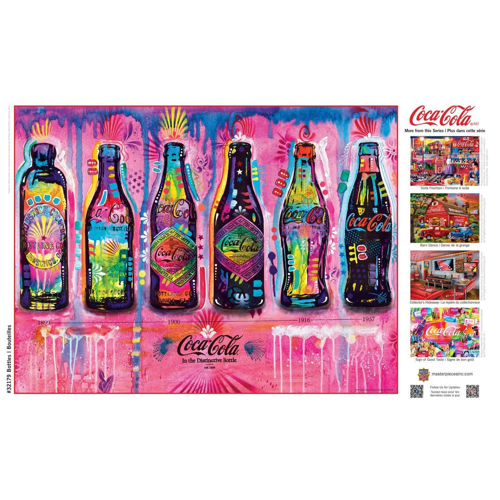 Coca-Cola - Bottles 300 Piece EZ Grip Jigsaw Puzzle - Out of Play