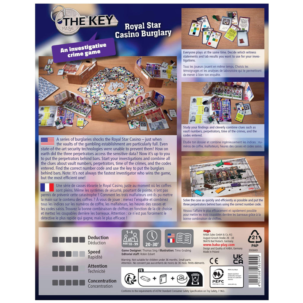 The Key - Royal Star Casino Burglary - Out of Play