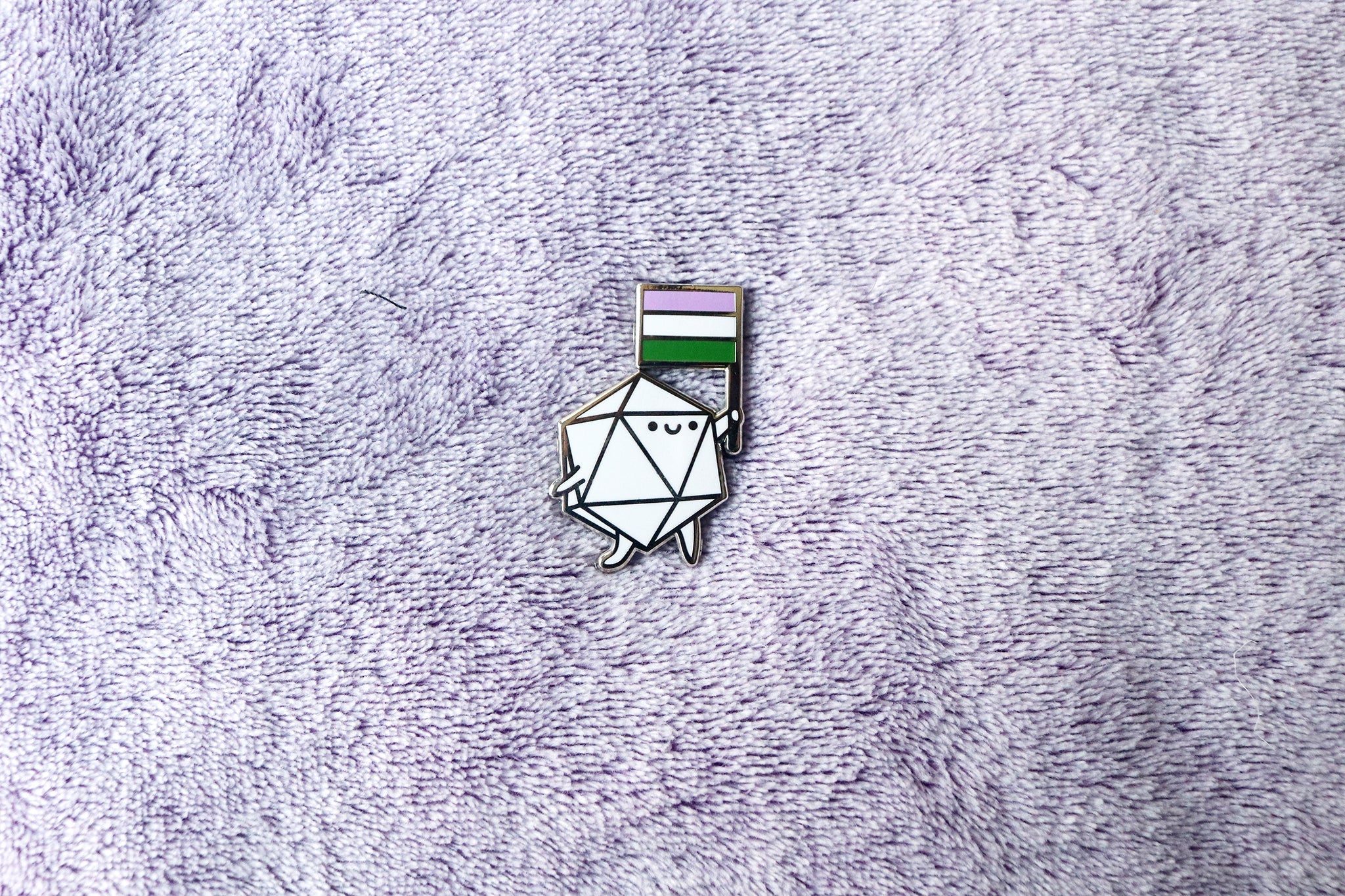 Pride Dice Buddies Enamel Pins