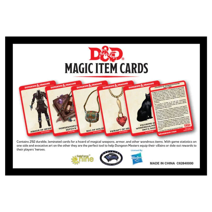 D&D: Magic Item Cards - Out of Play
