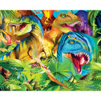 Glow in the Dark 100 Piece Jigsaw Puzzles - 4-Pack V2 - Out of Play