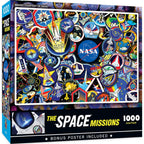 The Space Missions - 1000 Piece Jigsaw Puzzle - Out of Play