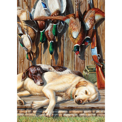 Realtree - All Tuckered Out 1000 Piece Jigsaw Puzzle - Out of Play