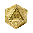 Dungeon Delve Runestones™ - 25mm D20 - Enchanted Parchment - Out of Play
