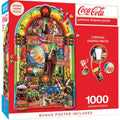 Coca-Cola Jukebox 1000 Piece Shaped Jigsaw Puzzle - Out of Play