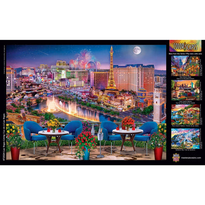 Colorscapes - Las Vegas Living 1000 Piece Jigsaw Puzzle - Out of Play